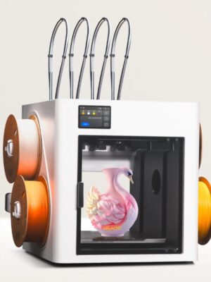 Snapmaker U1: impresora 3D FDM automática multicolor de cuatro extrusores, alta velocidad 500 mm/s, gran volumen de impresión 270 × 270 × 270 mm