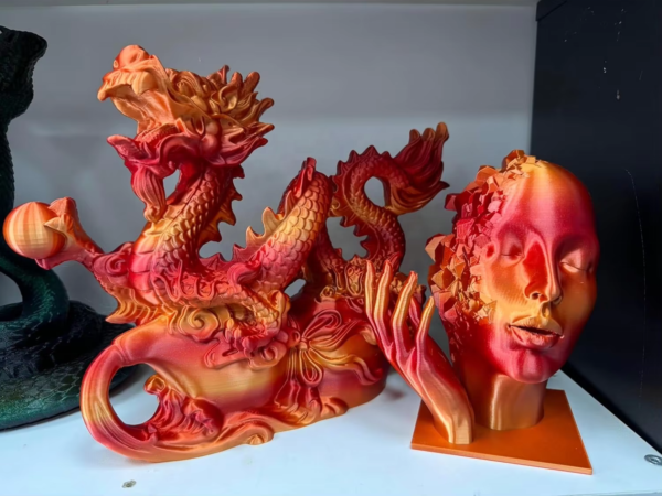 Impresora 3D FDM multicolor de escritorio con núcleo cerrado XY y velocidad de impresión rápida de 500 mm/s original P1S Combo