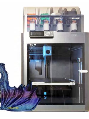 Impresora 3D FDM multicolor de escritorio con núcleo cerrado XY y velocidad de impresión rápida de 500 mm/s original P1S Combo