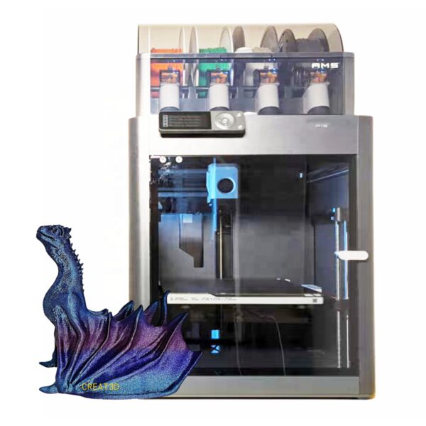 Impresora 3D FDM multicolor de escritorio con núcleo cerrado XY y velocidad de impresión rápida de 500 mm/s original P1S Combo