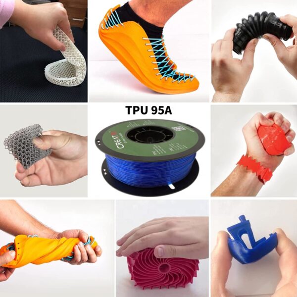 Filamento 3d Creat3d Tpu 95a